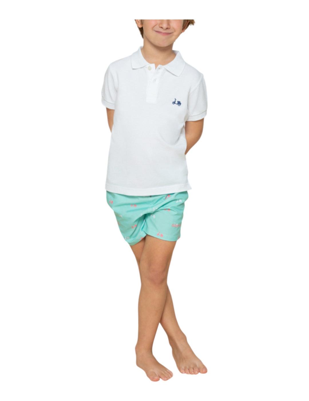 Polo Logo Moto Stitch Scotta