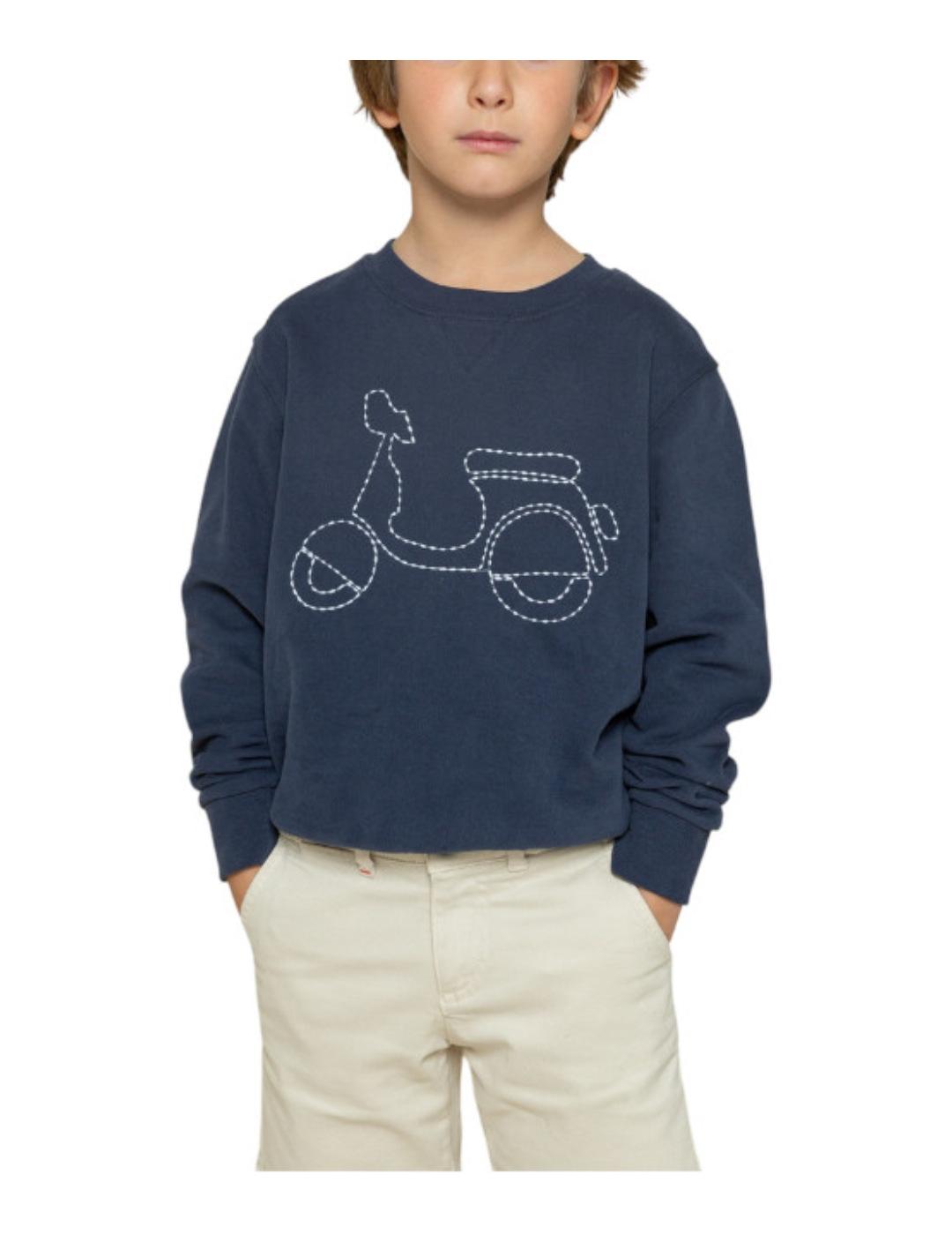 Sudadera Logo Stitch Scotta