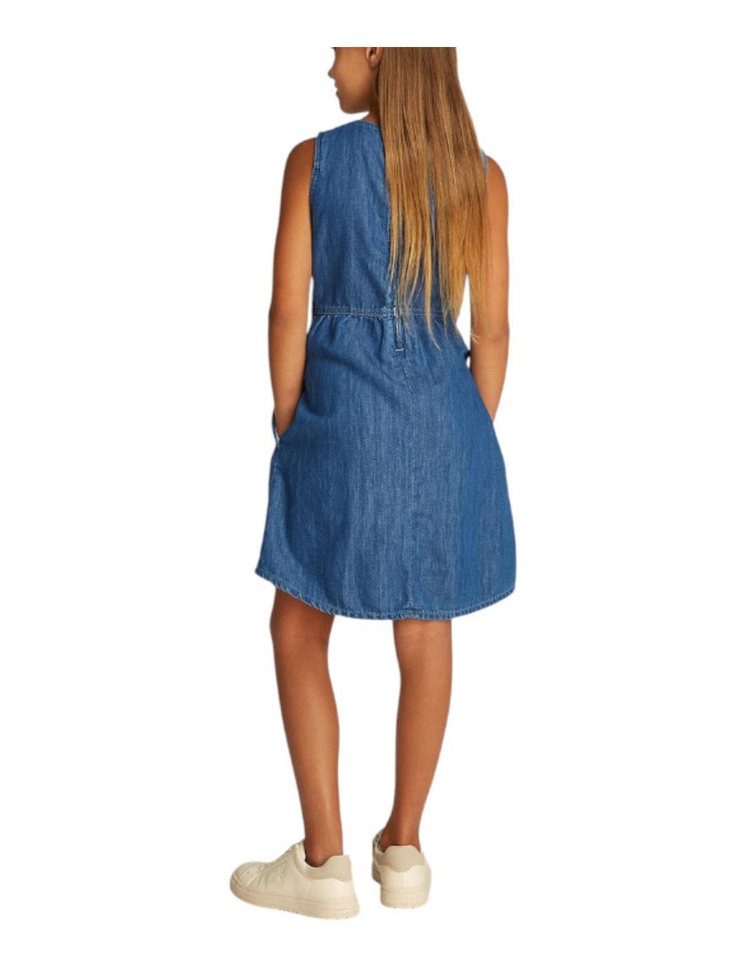 Vestido Denim Calvin Klein