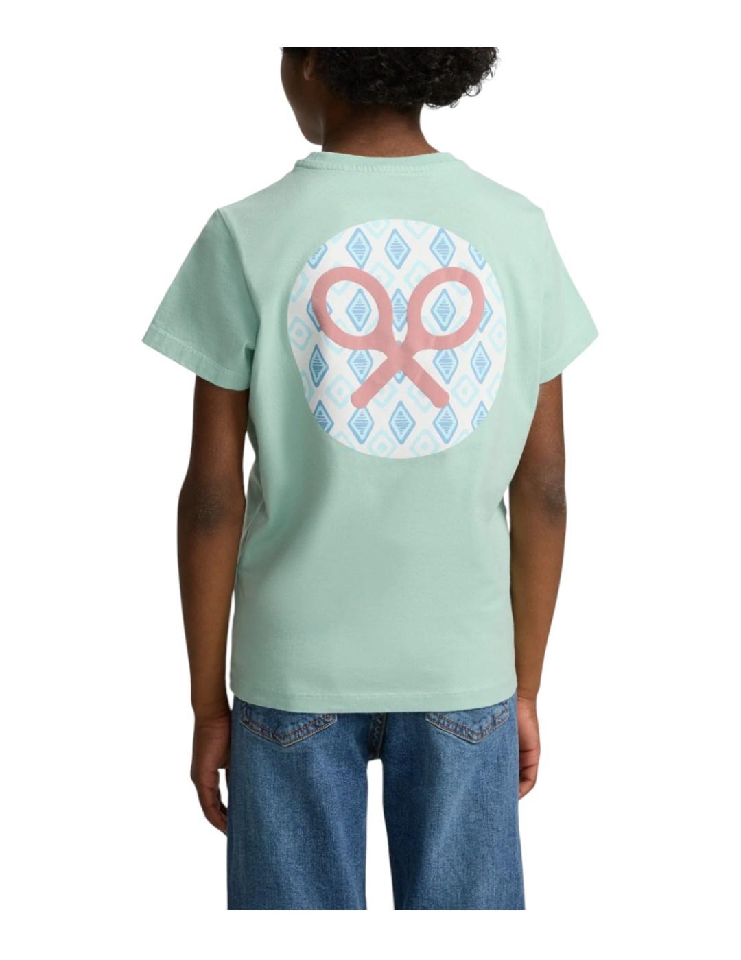 Camiseta Logo Círculo Étnico Silbon