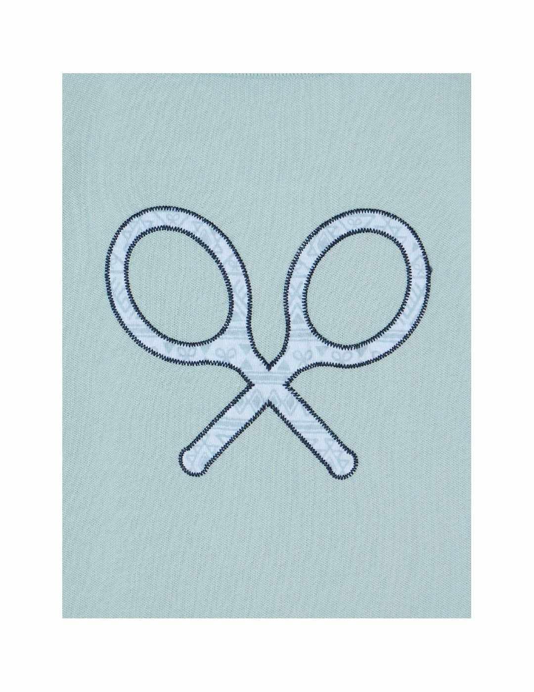 Polo Clásico Raqueta Étnica Silbon