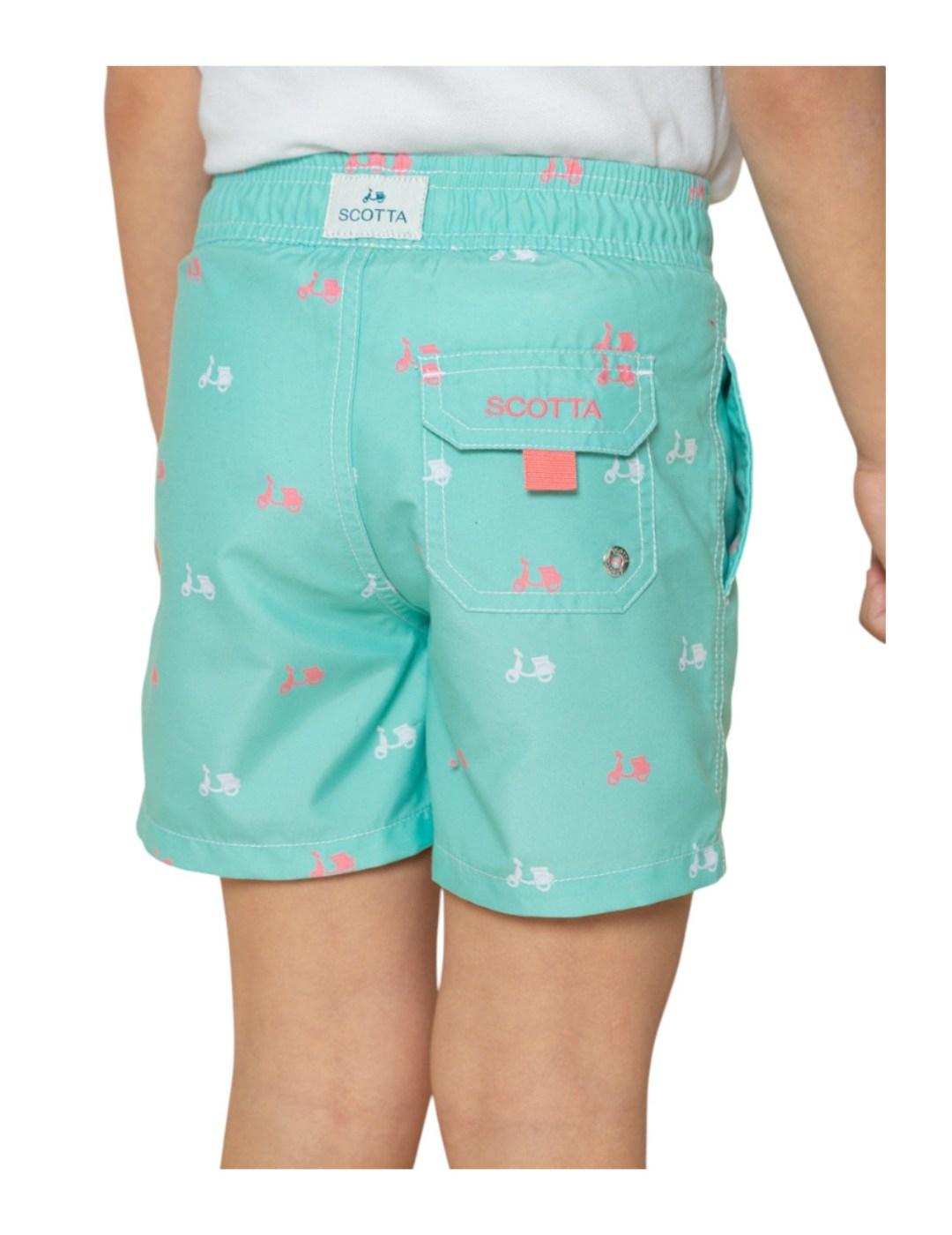 Bañador Logo Bico Agua Scotta