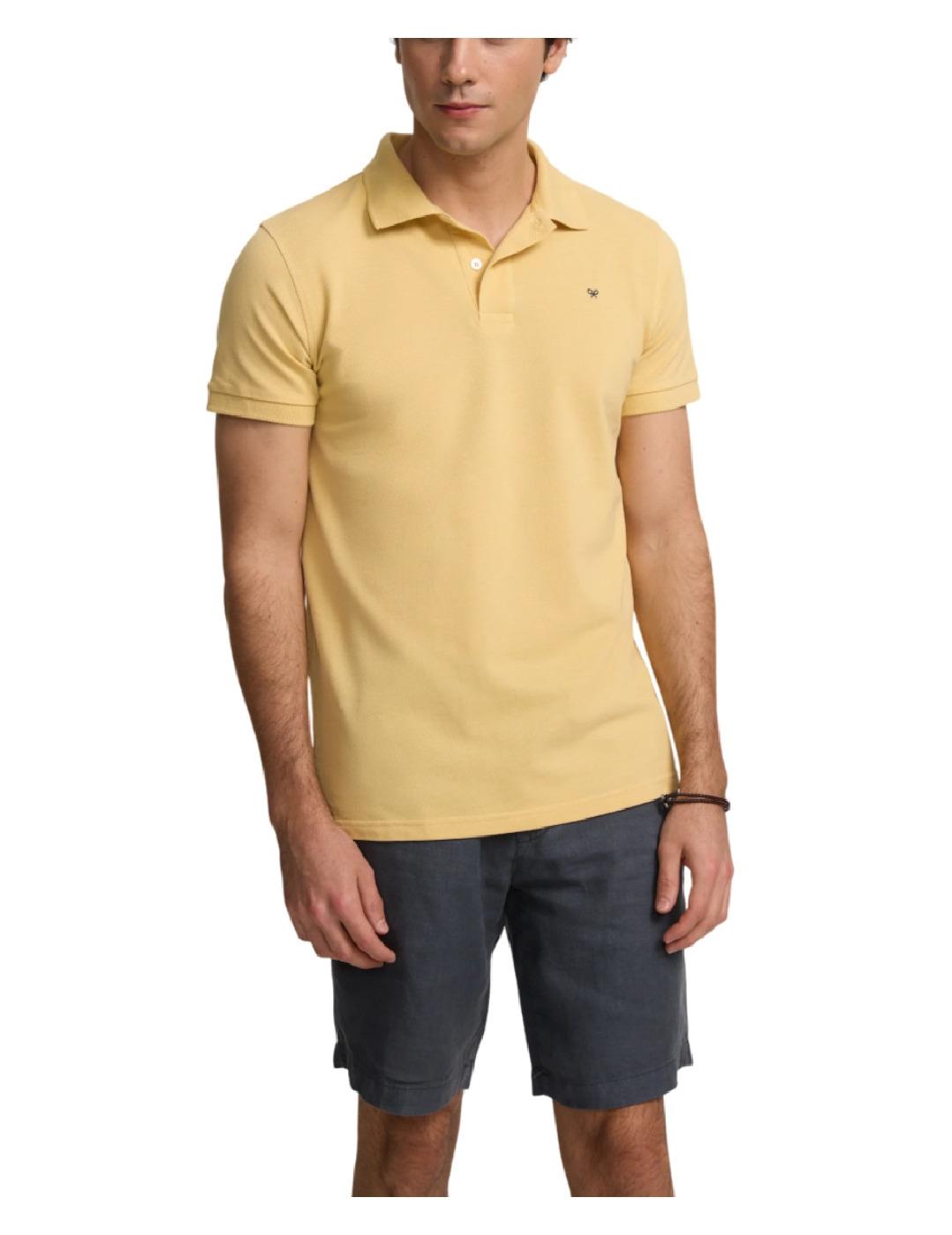 Polo Clásico Amarillo Silbon