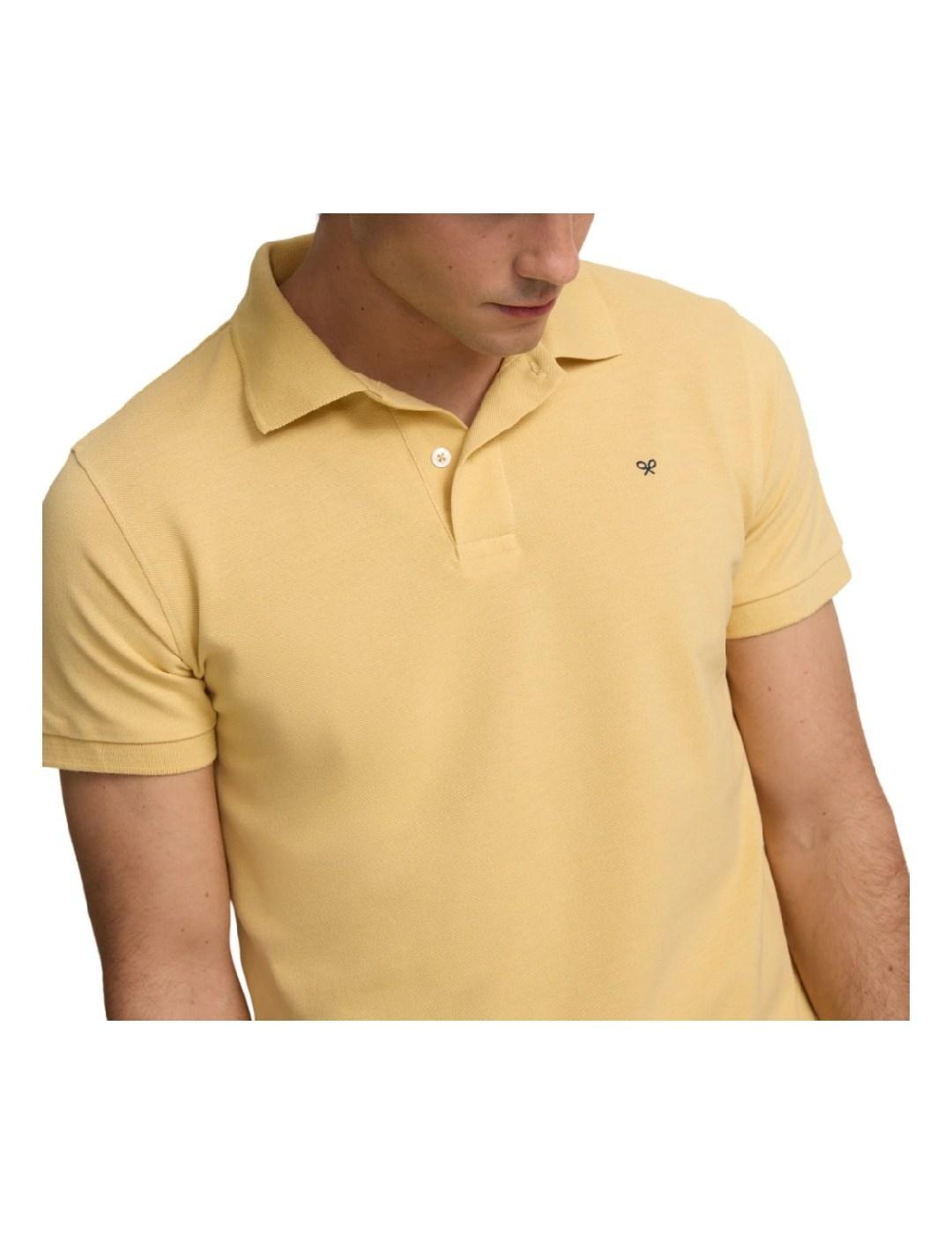 Polo Clásico Amarillo Silbon
