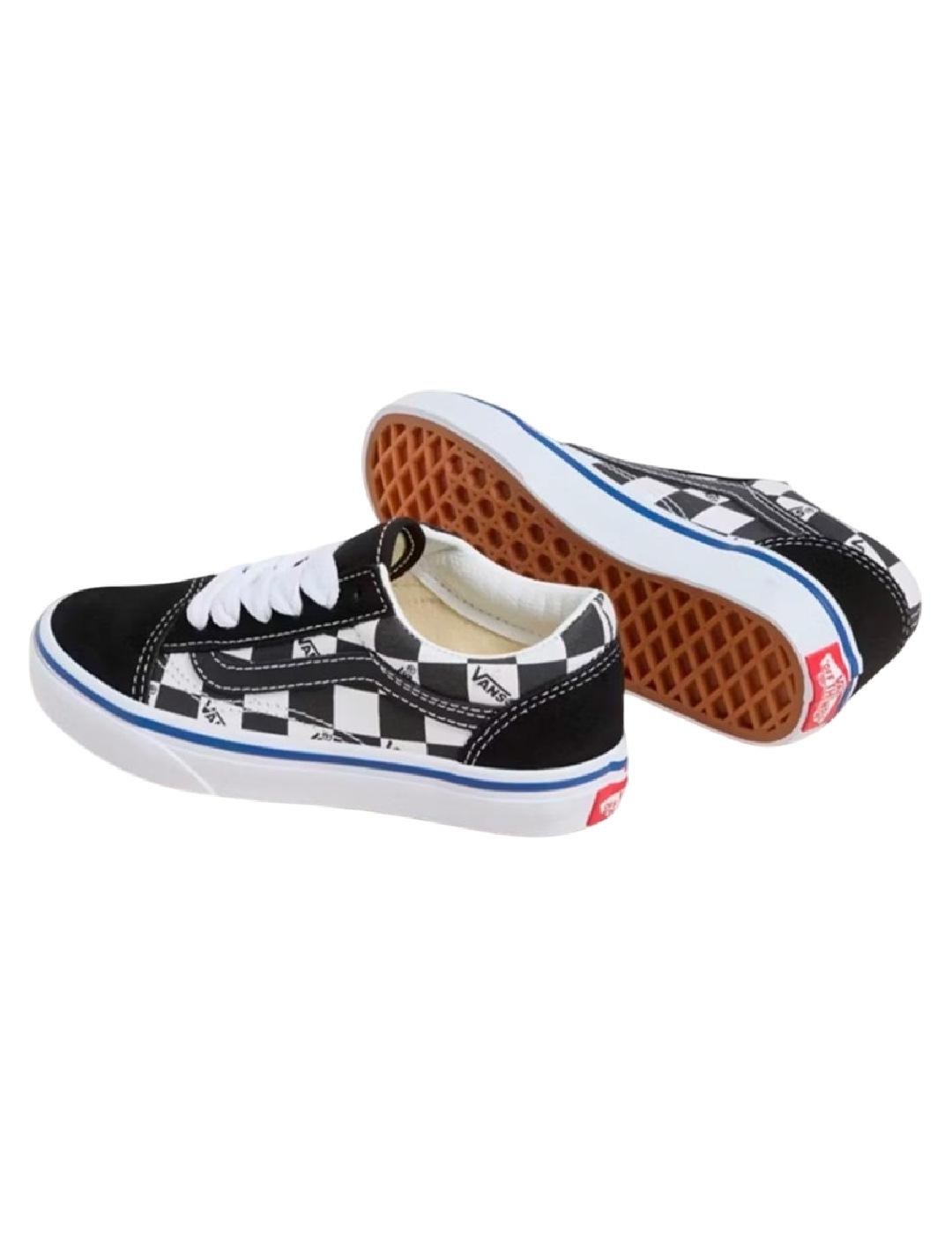 Zapatilla Old Skool Logo Check Vans