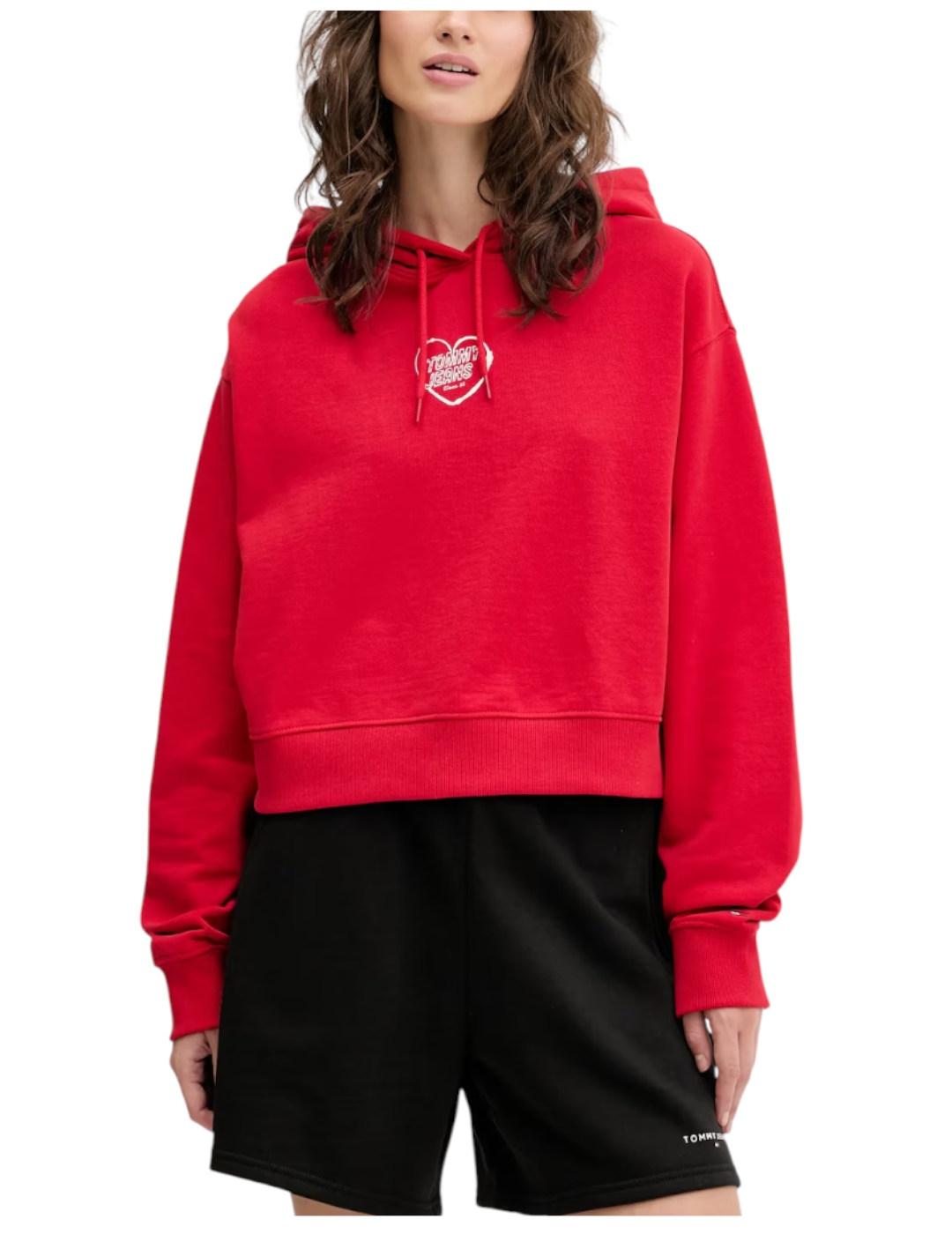 Sudadera Rlx Heart Tommy Jeans