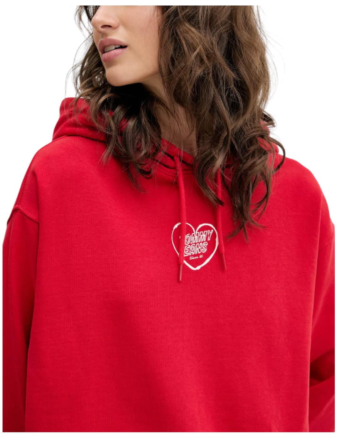 Sudadera Rlx Heart Tommy Jeans