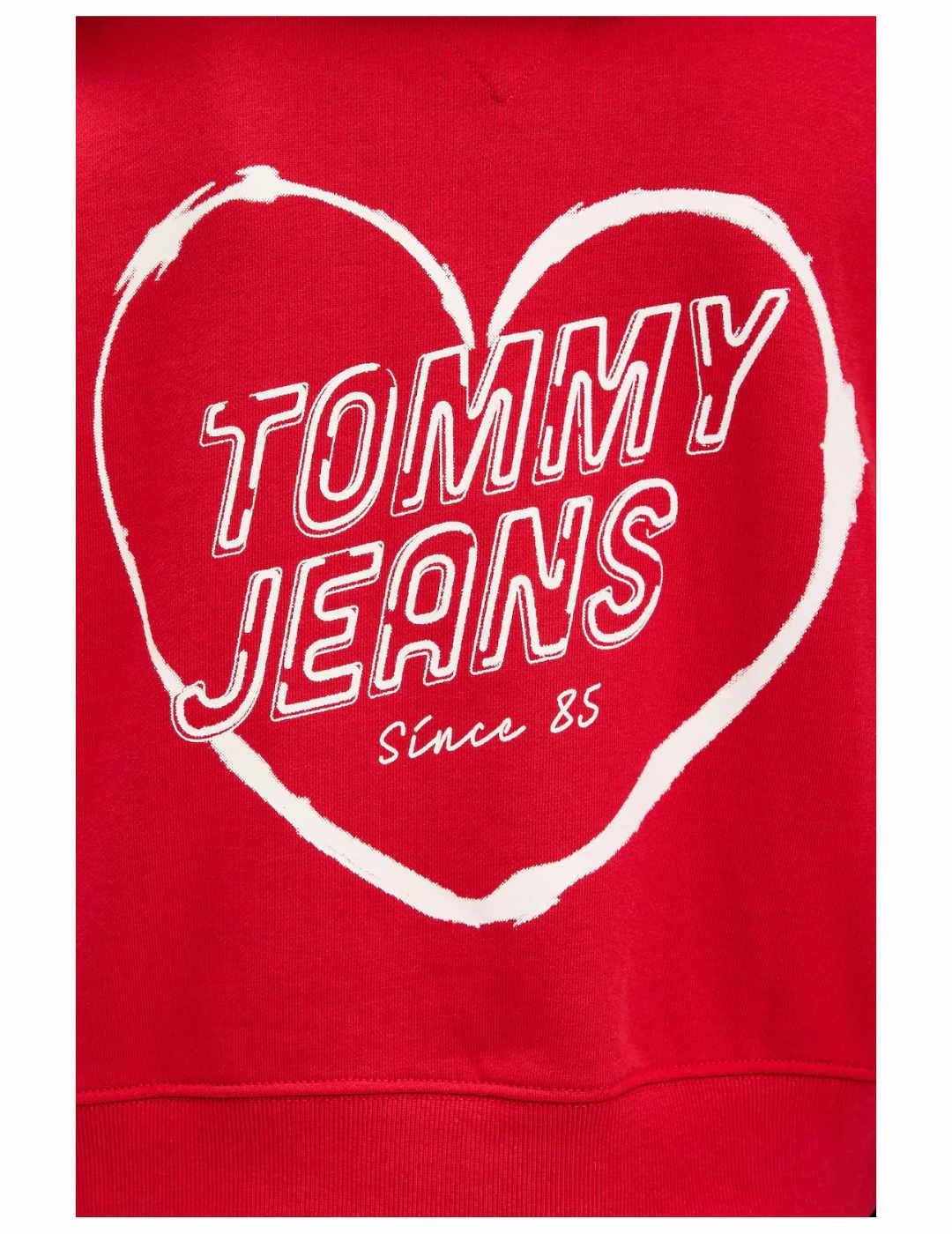 Sudadera Rlx Heart Tommy Jeans