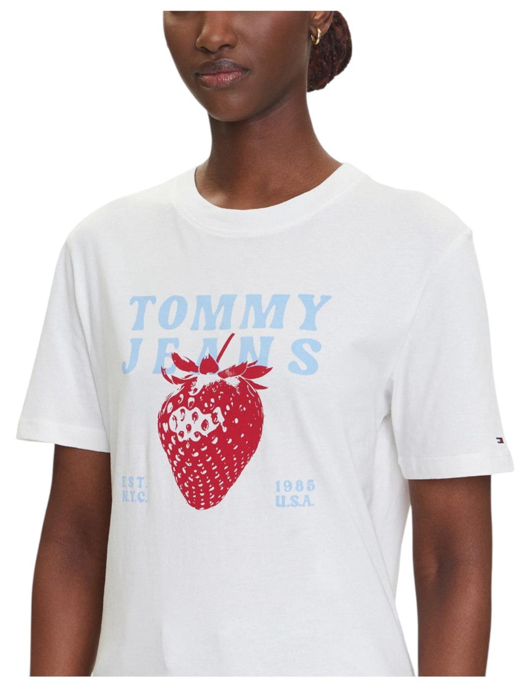 Camiseta Rlx Strawberry Tommy Jeans