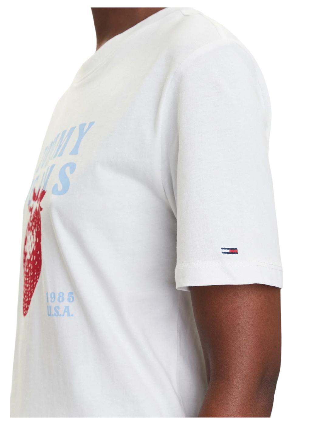 Camiseta Rlx Strawberry Tommy Jeans