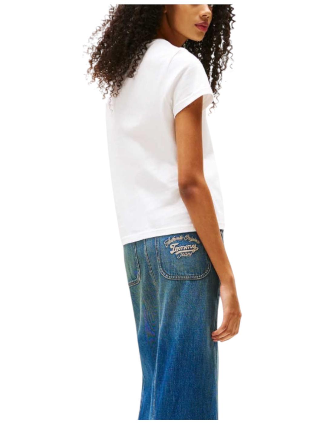 Camiseta Reg Floral Tommy Jeans