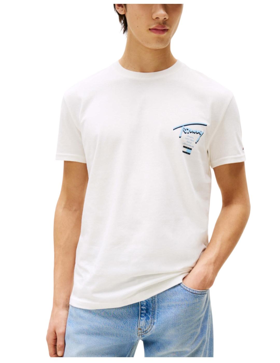 Camiseta Reg Signature Tommy Jeans