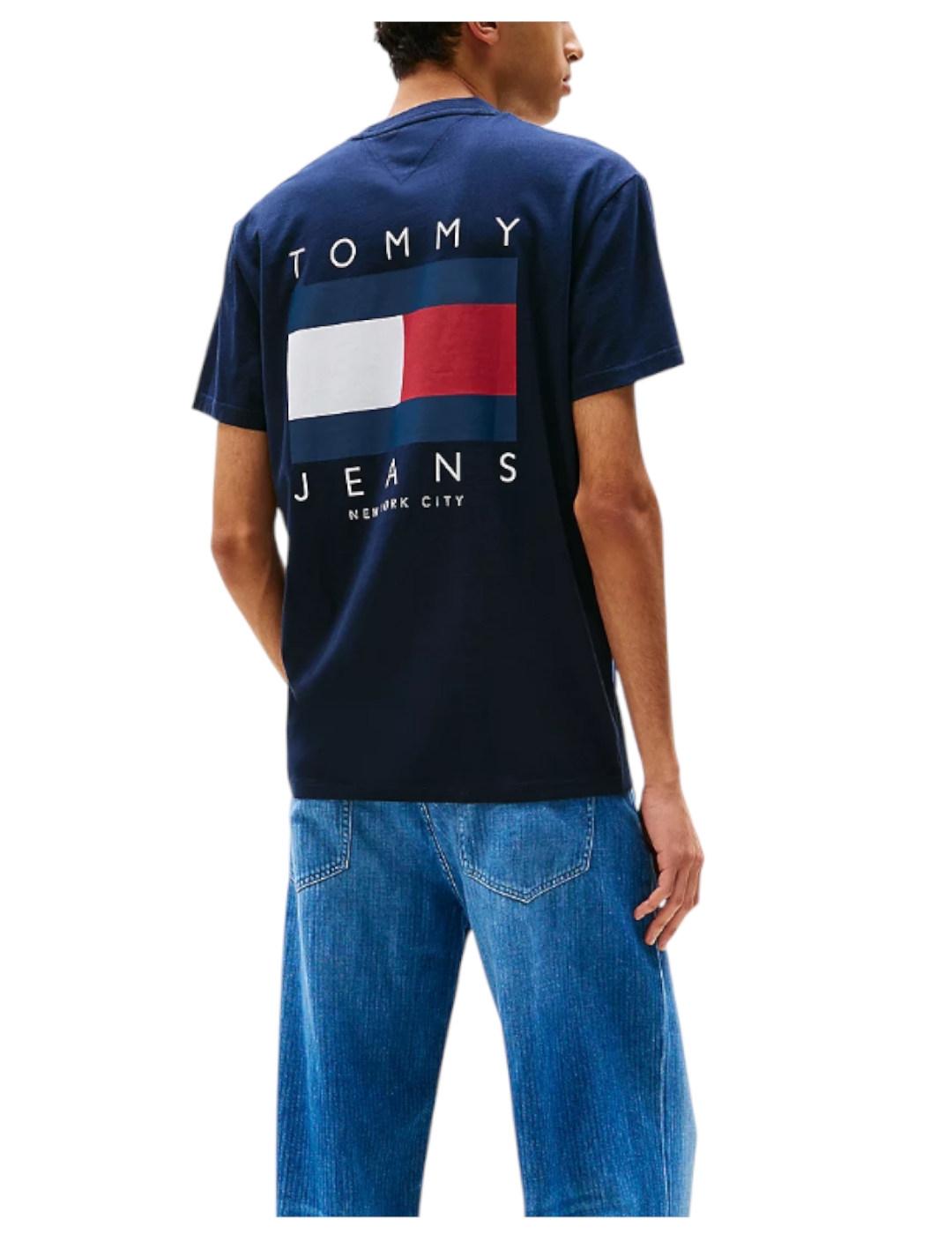 Camiseta Reg Flag Tommy Jeans