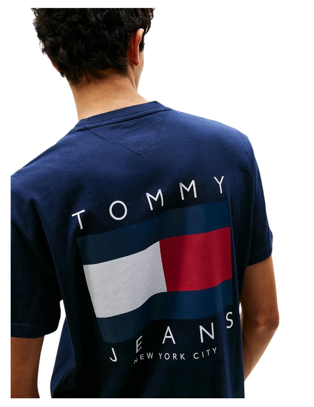 Camiseta Reg Flag Tommy Jeans