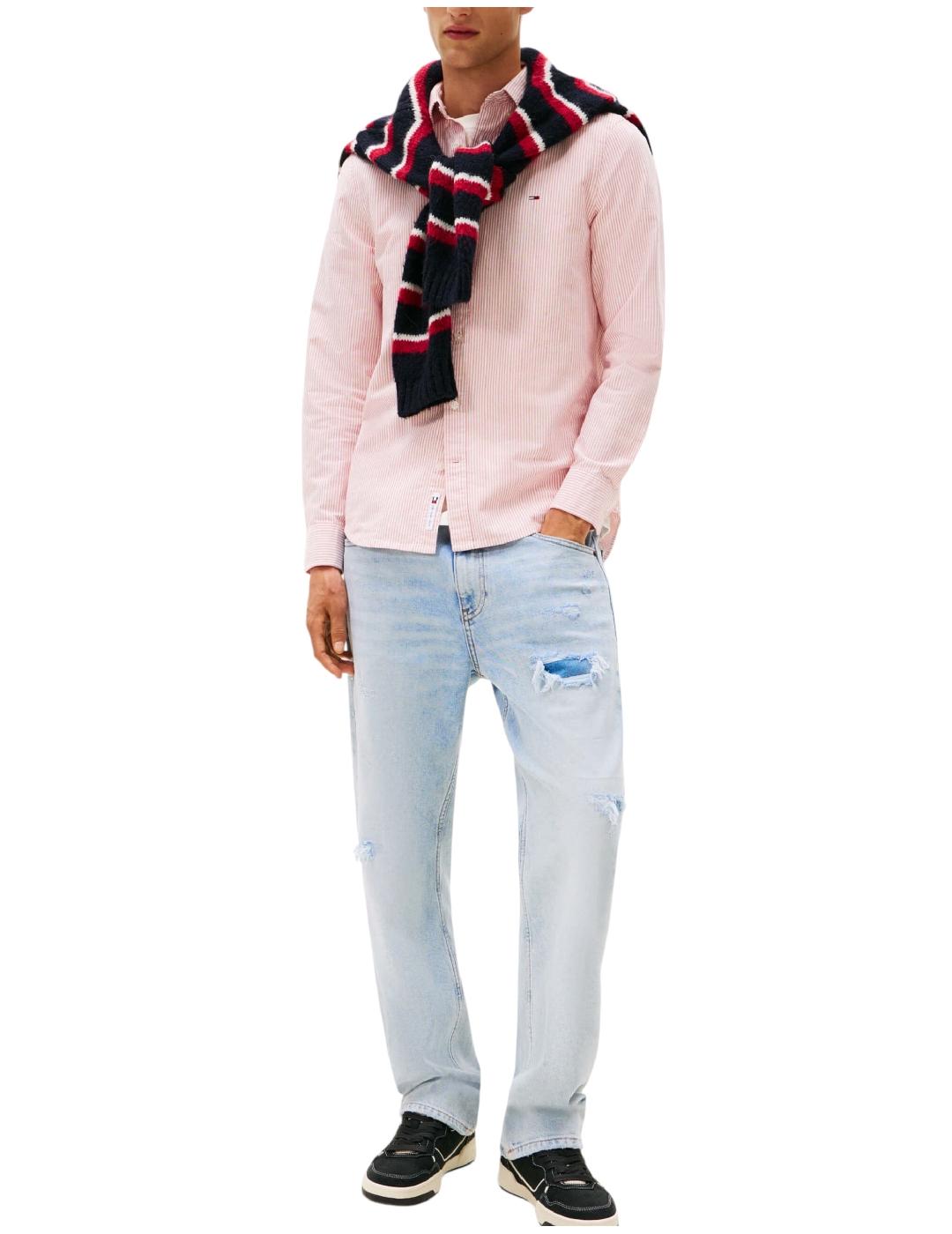 Camisa Slim Tommy Jeans