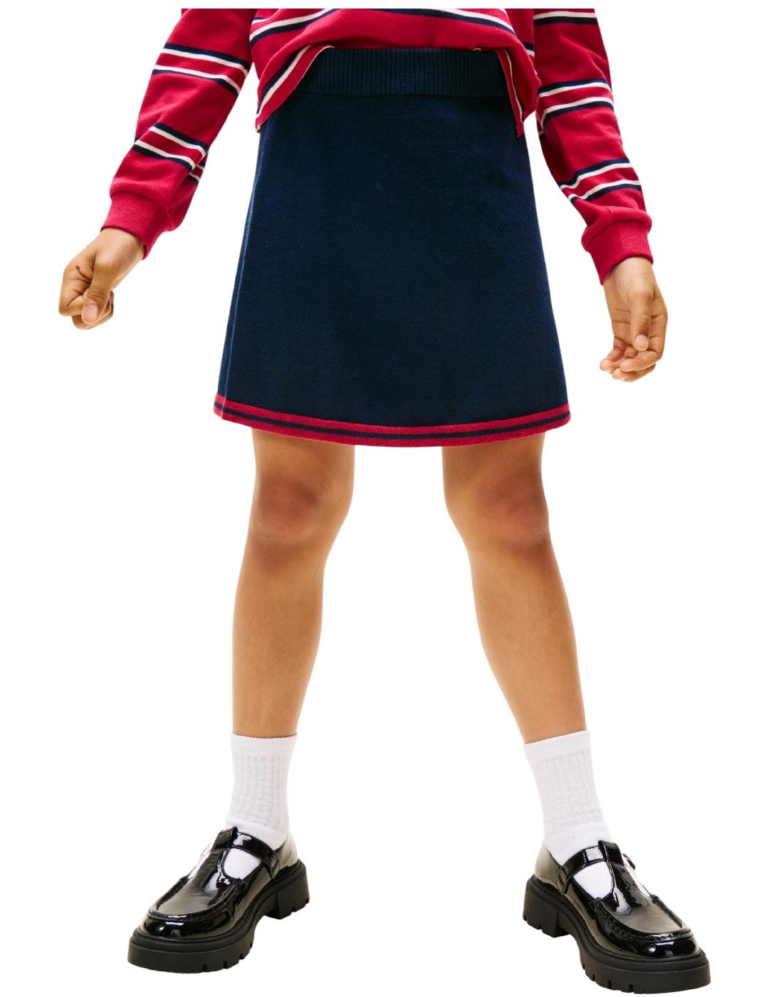 Falda Varsity Tommy Hilfiger