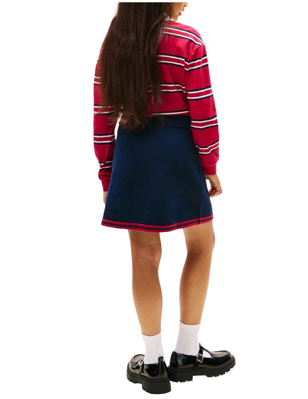 Falda Varsity Tommy Hilfiger