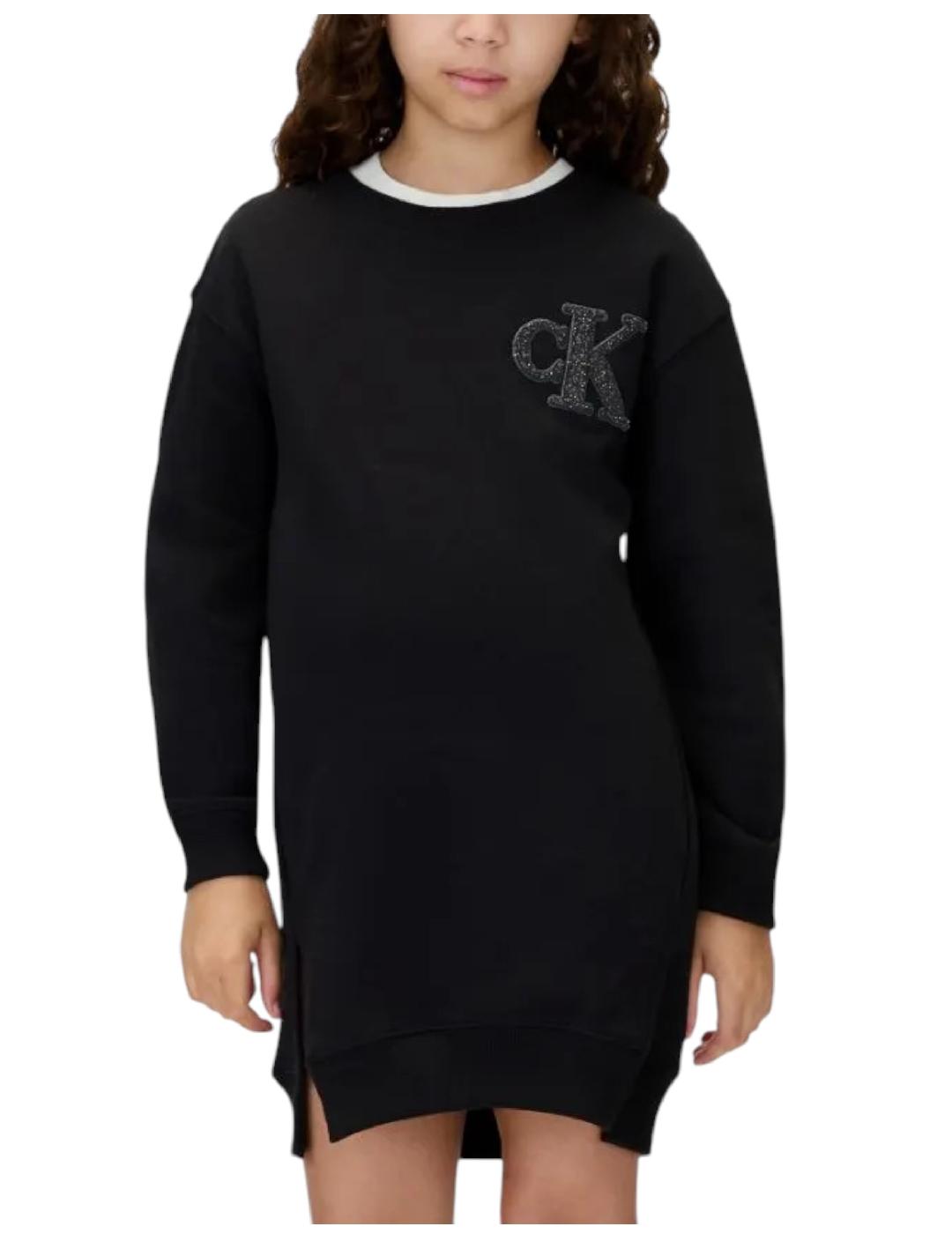 Vestido Terry Calvin Klein