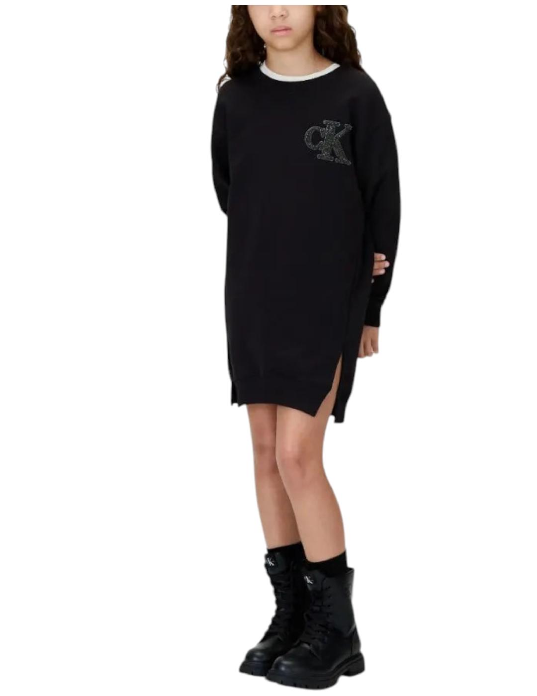 Vestido Terry Calvin Klein