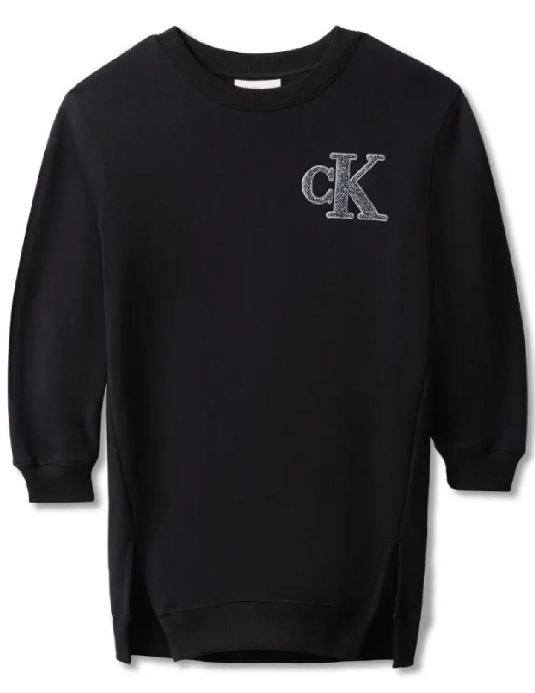 Vestido Terry Calvin Klein