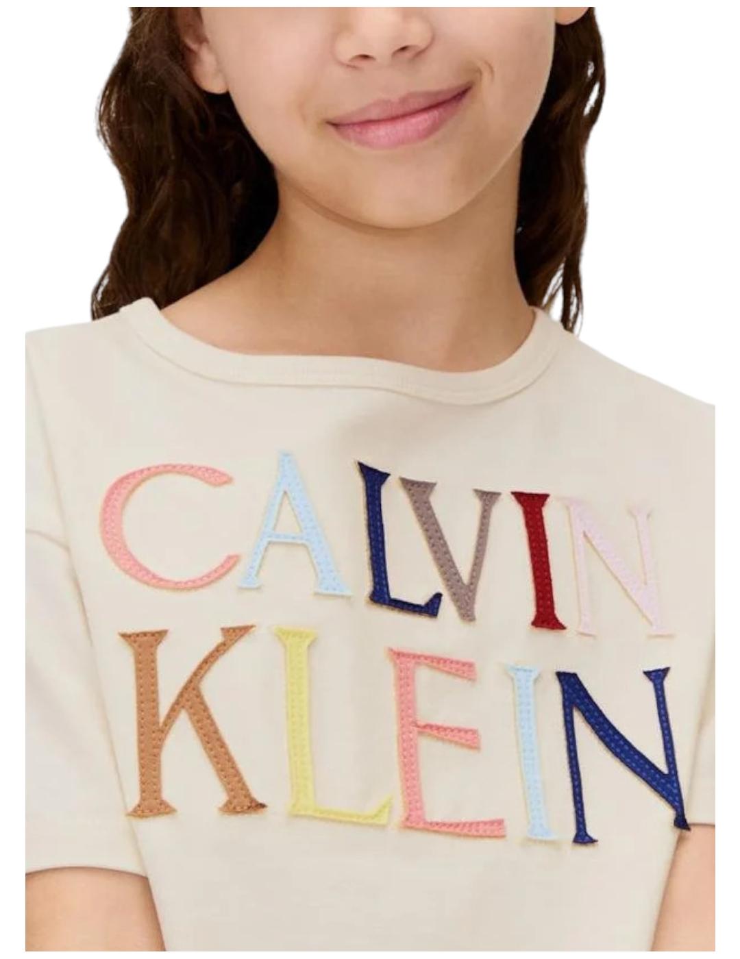 Camiseta Colored Logo Calvin Klein