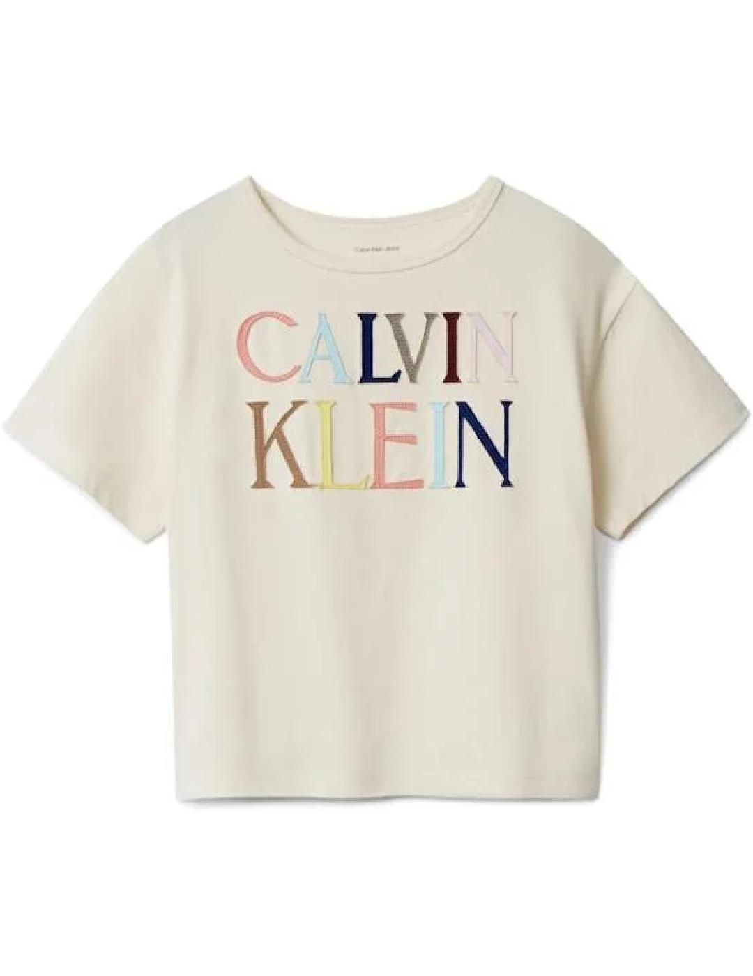 Camiseta Colored Logo Calvin Klein
