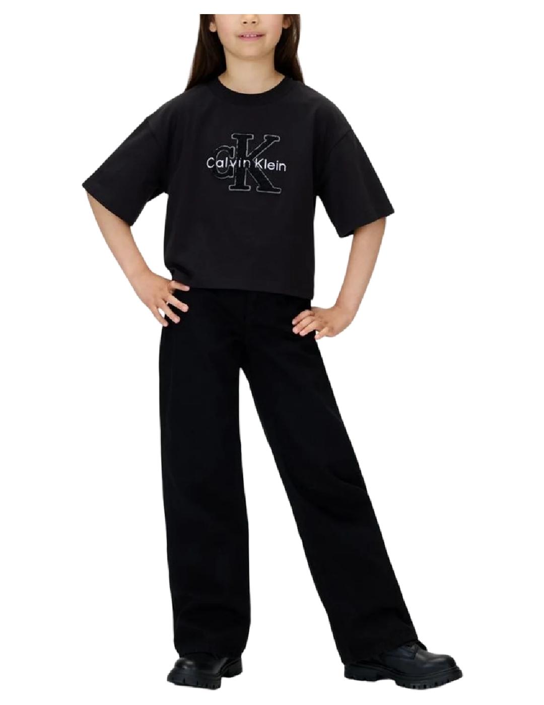 Camiseta Towling Monologo Calvin Klein