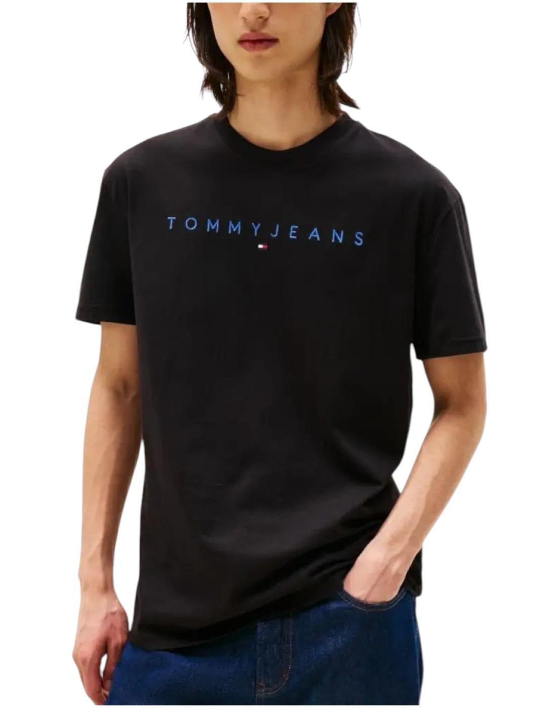 Camiseta Linear Logo Tommy Jeans