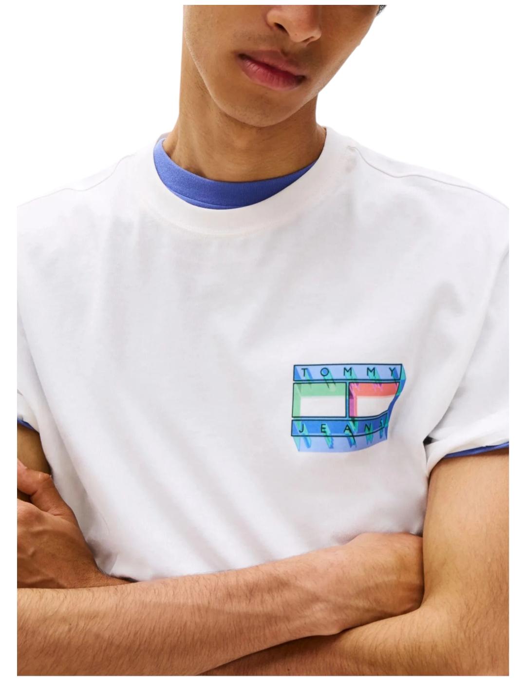 Camiseta Flag Play Tommy Jeans