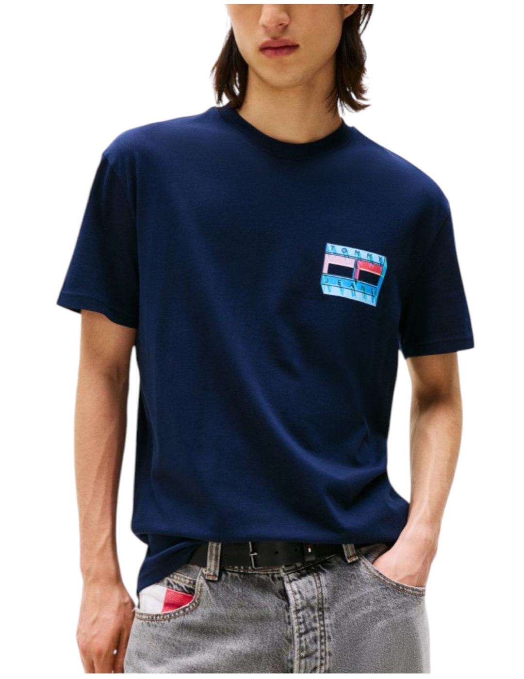Camiseta Flag Play Tommy Jeans
