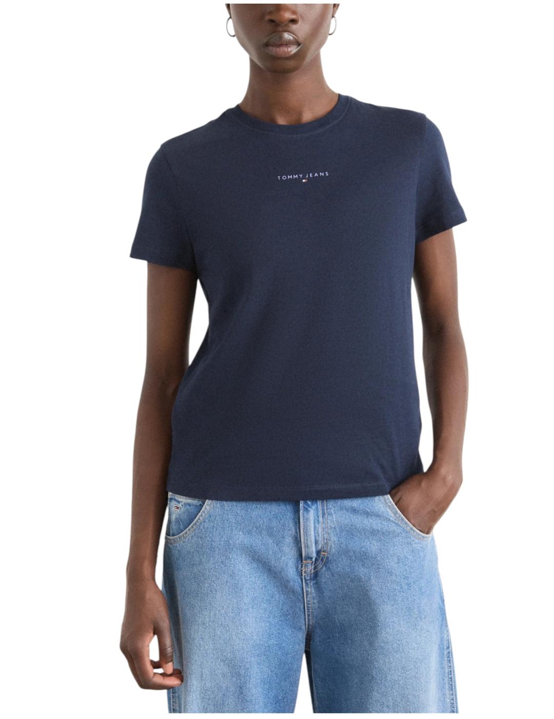 Camiseta Reg Linear Tommy Jeans