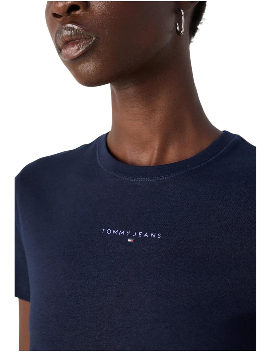Camiseta Reg Linear Tommy Jeans