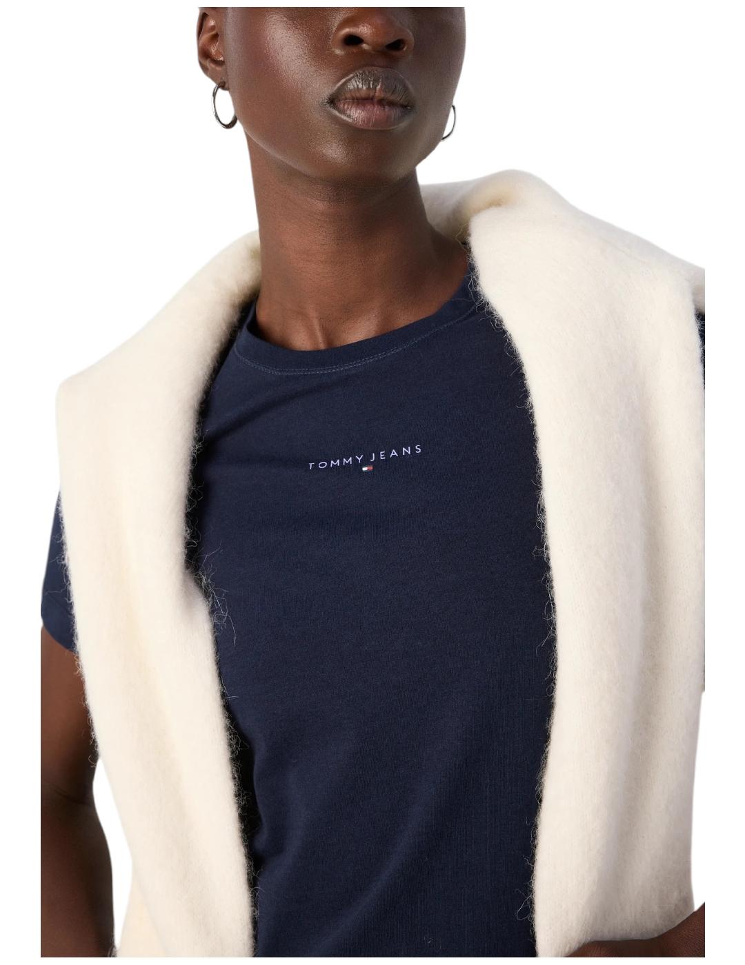 Camiseta Reg Linear Tommy Jeans