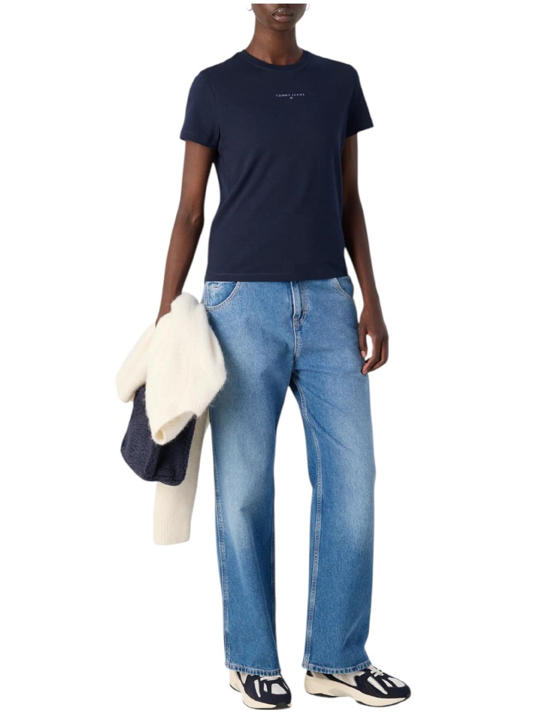 Camiseta Reg Linear Tommy Jeans