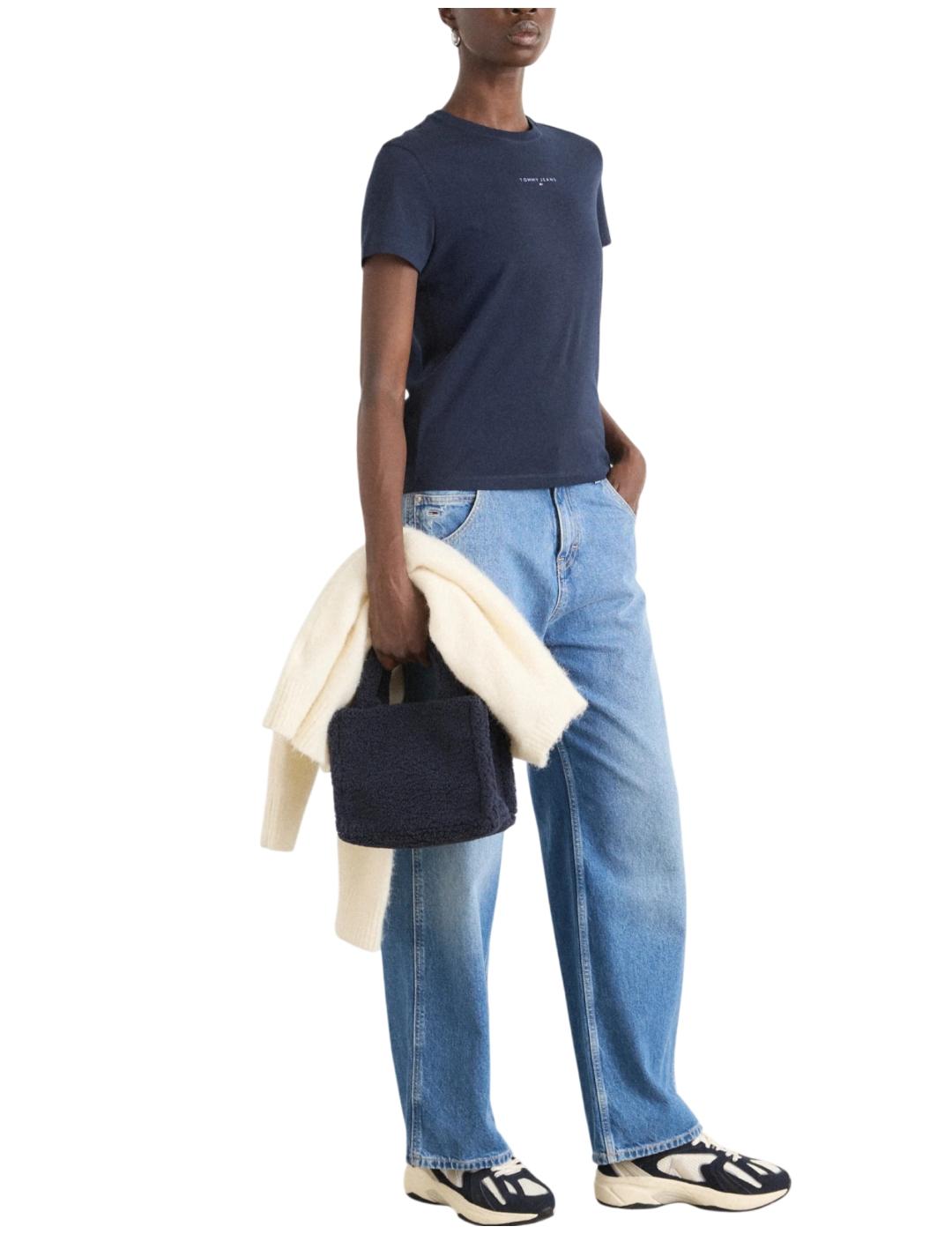 Camiseta Reg Linear Tommy Jeans