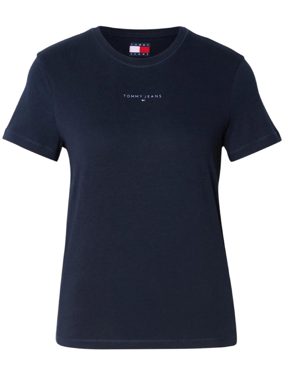 Camiseta Reg Linear Tommy Jeans