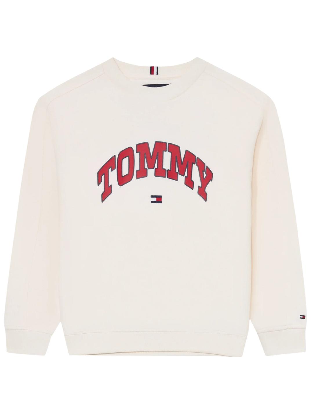 Sudadera Varsity Raised Print Tommy Hilfiger