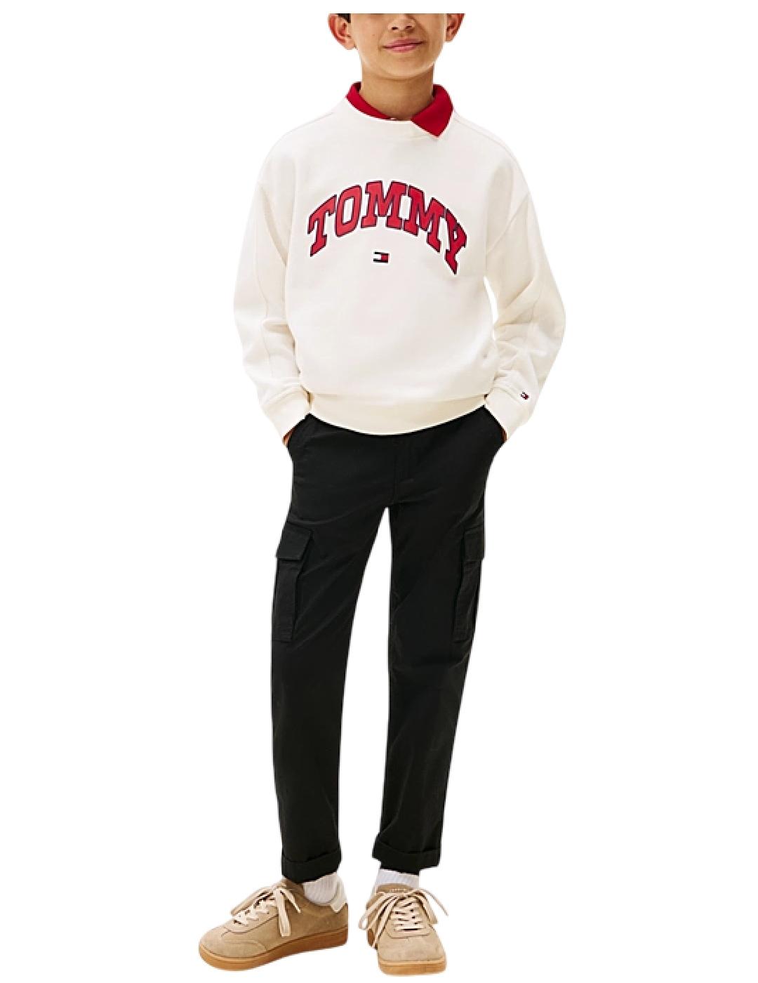 Sudadera Varsity Raised Print Tommy Hilfiger