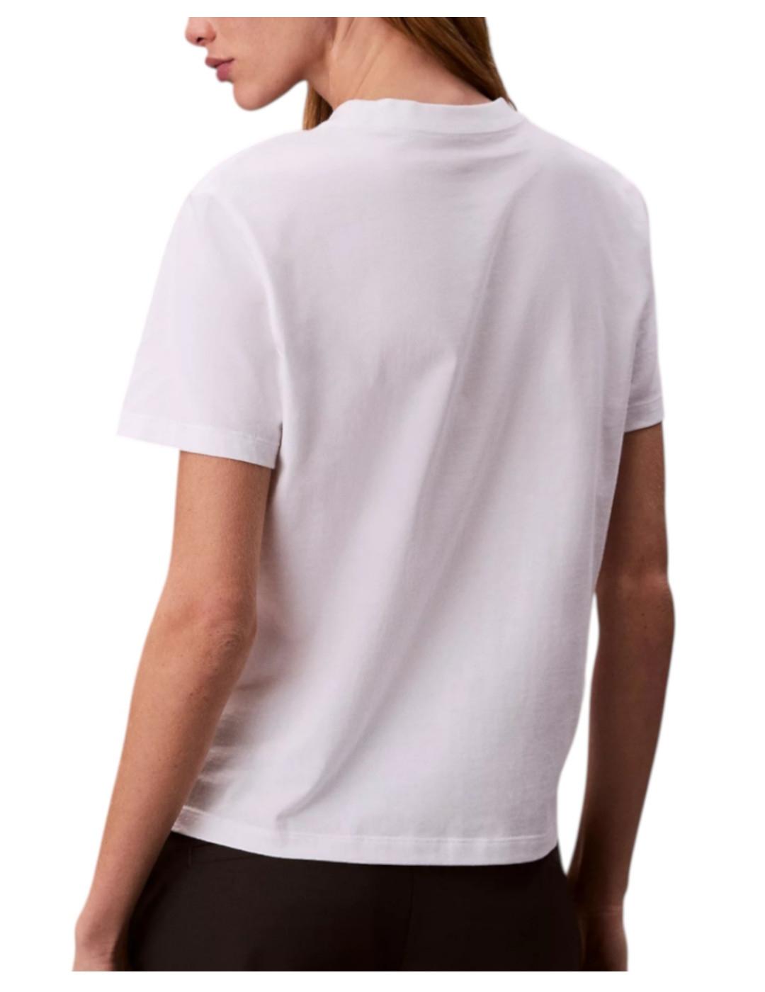 Camiseta Classic Foil Monologo Calvin Klein