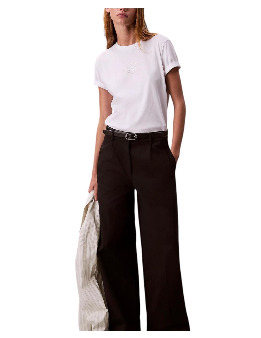 Camiseta Classic Foil Monologo Calvin Klein