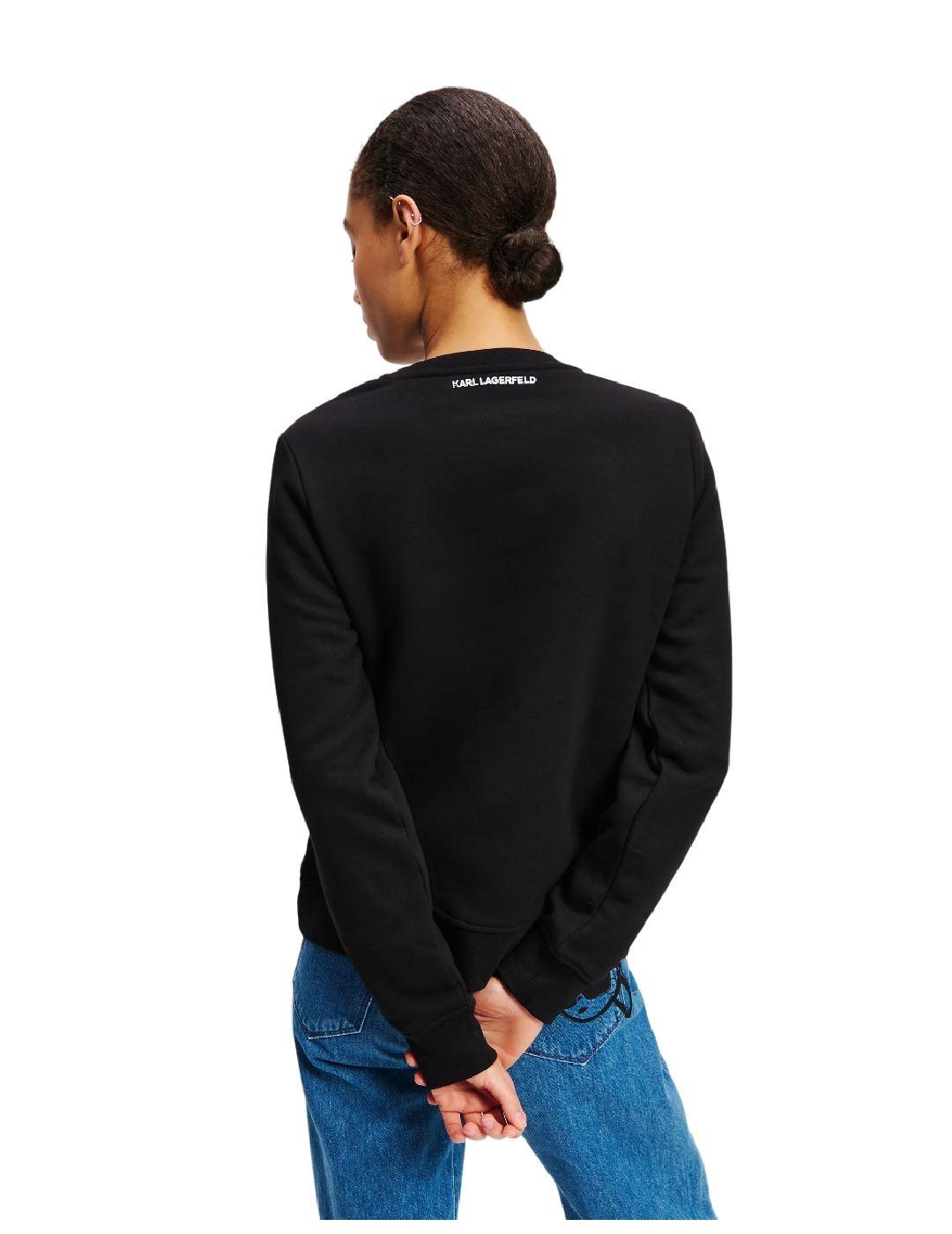 Sudadera ikon sketch Karl Lagerfeld