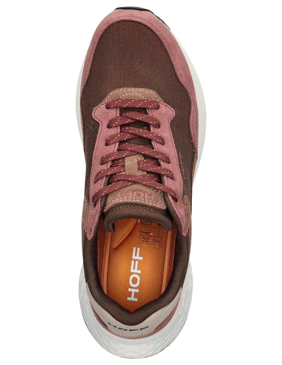 Zapatilla City MKII Burgundy Hoff