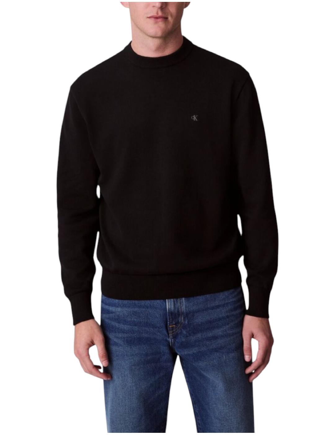 Jersey Cotton Crewnk Calvin Klein