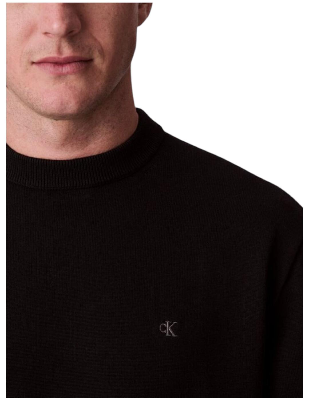 Jersey Cotton Crewnk Calvin Klein