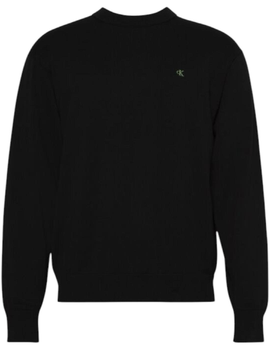 Jersey Cotton Crewnk Calvin Klein