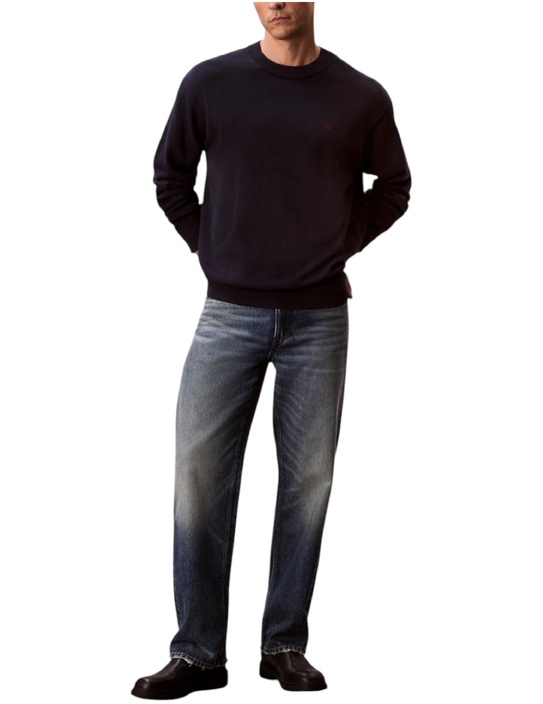 Jersey Cotton Crewnk Calvin Klein