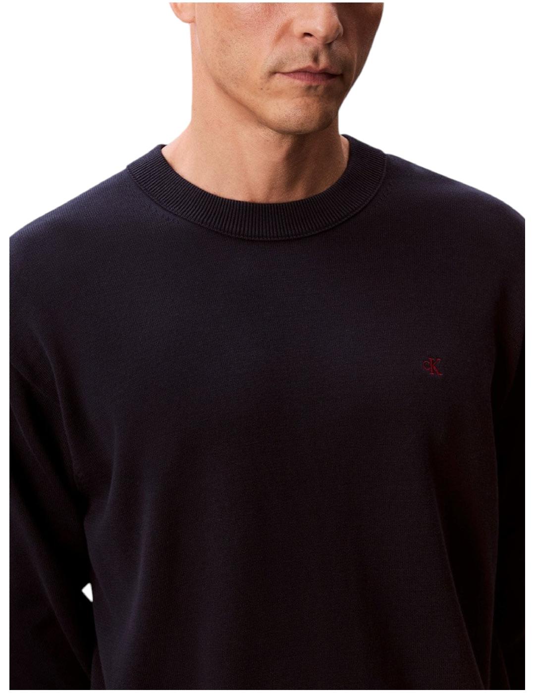 Jersey Cotton Crewnk Calvin Klein