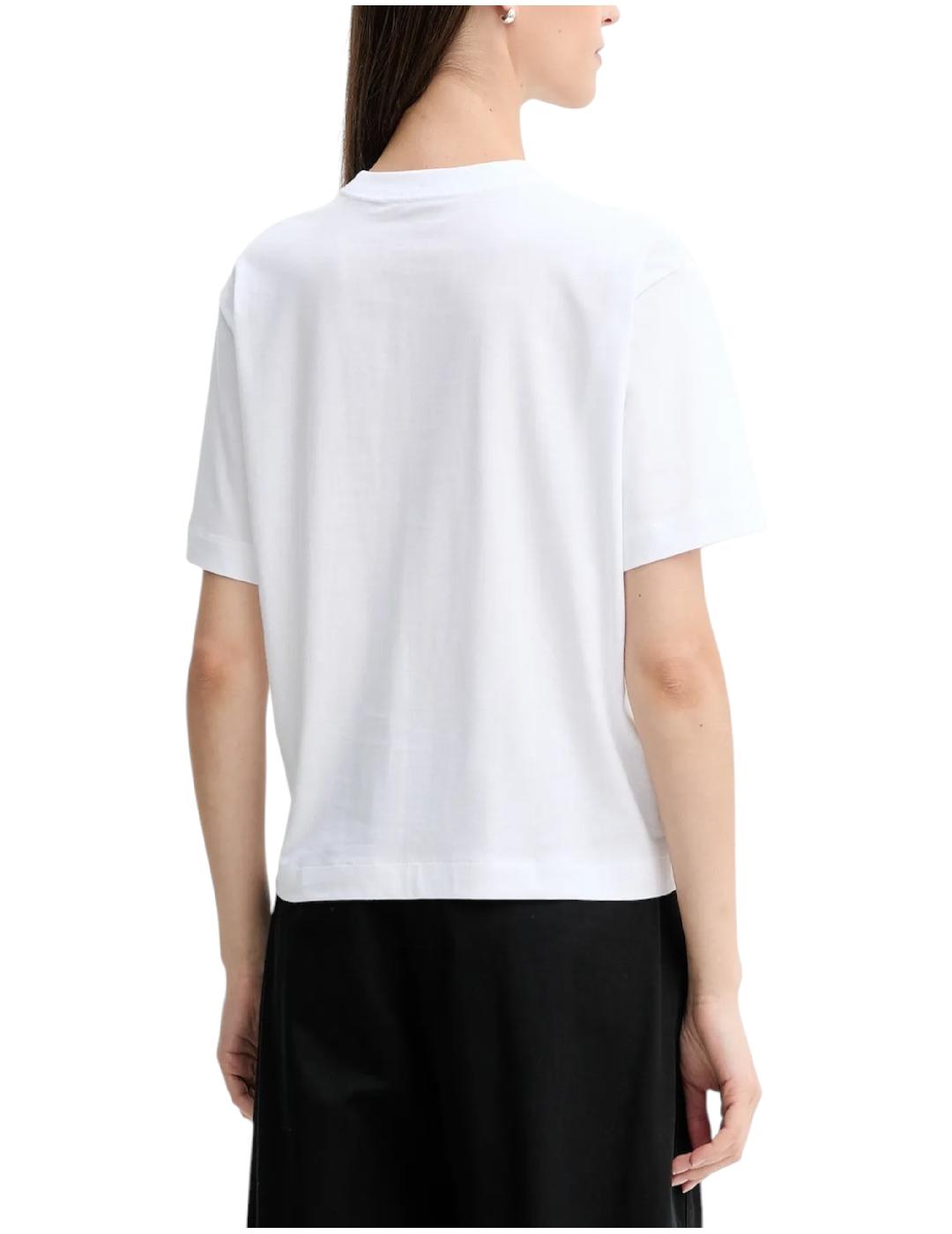 Camiseta boxed flower boxy Calvin Klein