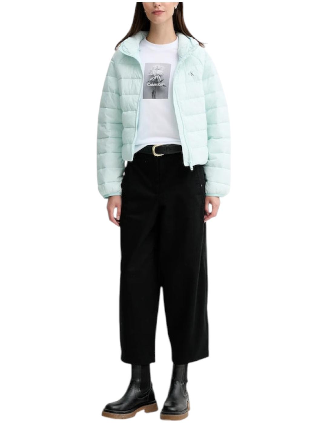 Camiseta boxed flower boxy Calvin Klein