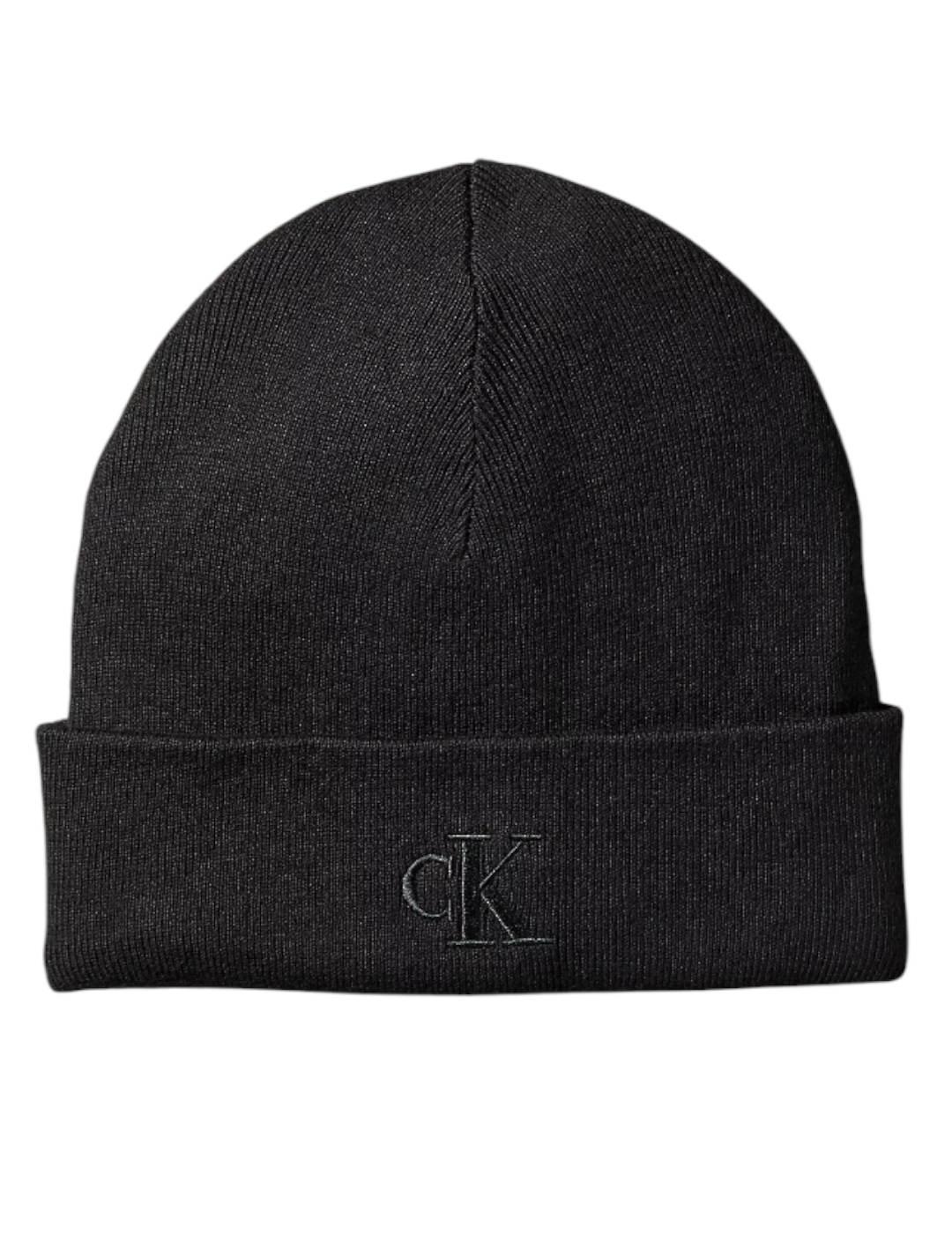Gorro ck fine rib Calvin Klein